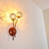 VIRGA Wall Light rust-coloured, 2-light sources