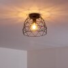 Hajom Ceiling Light black, 1-light source