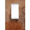 Konstsmide MONZA wall light silver, 2-light sources