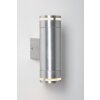 Nordlux Can wall light aluminium, 2-light sources
