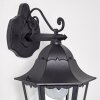 Hongkong outdoor wall light black, 1-light source