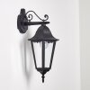 Hongkong outdoor wall light black, 1-light source