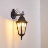 Hongkong outdoor wall light black, 1-light source