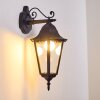 Hongkong outdoor wall light black, 1-light source