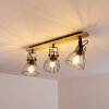 FORSHAGA Ceiling Light brown, 3-light sources