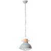 Brilliant Emma Pendant Light grey, 1-light source