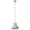 Brilliant Emma Pendant Light grey, 1-light source