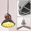 ONSALA Pendant Light grey, stone appearance, 1-light source