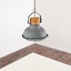 ONSALA Pendant Light grey, stone appearance, 1-light source