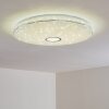 CIRQUE Ceiling light LED chrome, 1-light source, Remote control, Colour changer