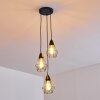 Baguio Pendant Light black, 3-light sources
