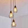Baguio Pendant Light black, 3-light sources