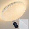 Quebec ceiling light LED white, 1-light source, Remote control, Colour changer