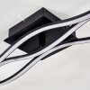 Flow Ceiling Light LED black, 3-light sources