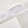 Genthin Ceiling Light LED white, 1-light source, Remote control