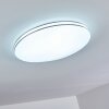 Genthin Ceiling Light LED white, 1-light source, Remote control