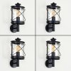 CHAMESOL Outdoor Wall Light black, 1-light source