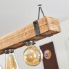 MONTGOMERY Pendant Light Light wood, black, 5-light sources