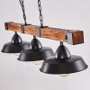 Corippo Pendant Light black, 3-light sources