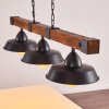 Corippo Pendant Light black, 3-light sources