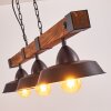 Corippo Pendant Light black, 3-light sources