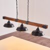 Corippo Pendant Light black, 3-light sources