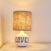Seon LOVE Table Lamp white, 1-light source