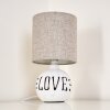Seon LOVE Table Lamp white, 1-light source