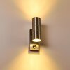 FROSLEV Wall Light LED chrome, 2-light sources, Motion sensor