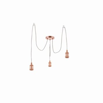 Globo OLIVER Pendant Light copper, 3-light sources