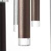 Brilliant Living Cembalo Pendant Light LED brown, 16-light sources