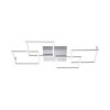 Paul Neuhaus INIGO Ceiling light LED stainless steel, 4-light sources