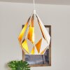 CORRALEJA Pendant Light gold, white, 1-light source