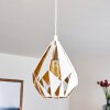 CORRALEJA Pendant Light gold, white, 1-light source