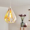 CORRALEJA Pendant Light gold, white, 1-light source