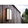 Lutec QUBO Outdoor Wall Light LED anthracite, 1-light source