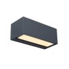 Lutec GEMINI Outdoor Wall Light LED anthracite, 2-light sources