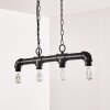 KAJEN Pendant Light rust-coloured, 4-light sources
