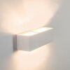 Gemini wall light white, 1-light source