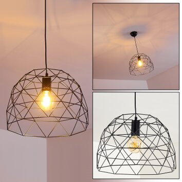 Hajom Pendant Light black, 1-light source
