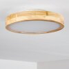 Bagaha Ceiling Light LED Light wood, 1-light source, Remote control