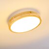 Bagaha Ceiling Light LED Light wood, 1-light source, Remote control