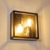 MINAKATA Outdoor Wall Light black, 2-light sources