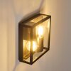 MINAKATA Outdoor Wall Light black, 2-light sources