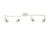 Lucide CARO spot white, 4-light sources