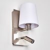 Kublis Wall Light LED matt nickel, 2-light sources