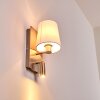 Kublis Wall Light LED matt nickel, 2-light sources