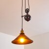 Gudem Pendant Light black-gold, 1-light source