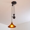 Gudem Pendant Light black-gold, 1-light source