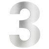 LCD house number 3 stainless steel